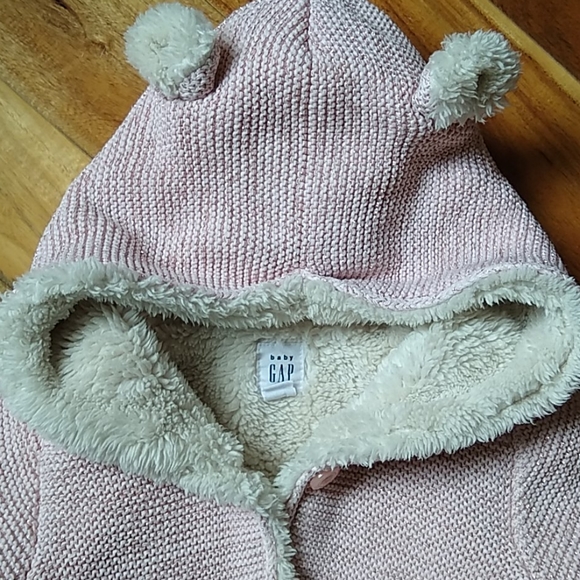 Pink sherpa-lined jacket - Picture 1 of 2